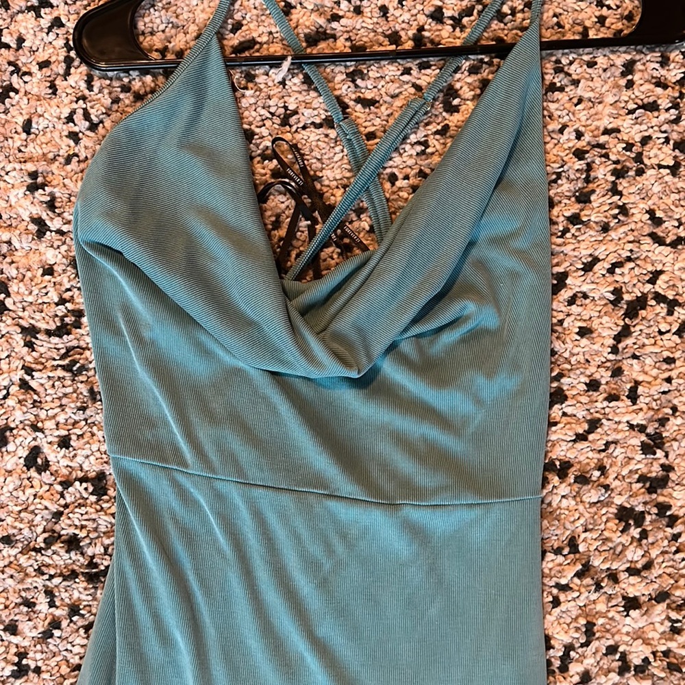 Light Blue MIDI Dress